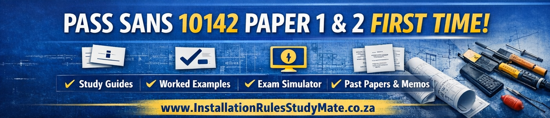 Managing stress while preparing for the Installation Rules Exam SANS 10142